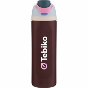 Branded 24 oz Owala Freesip Maroon