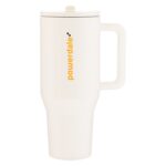 Custom Branded 40 oz HydroJug Traveler - Cream