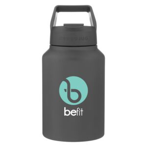 Branded 64 oz HydroJug Black