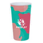 Custom Branded 32 Oz. Full Color Big Game Stadium Cup - White