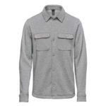 Branded Monashee Fleece Shacket Granite Heather