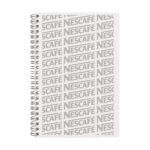 Custom Branded SPIRAL NeoSkin JOURNAL - White