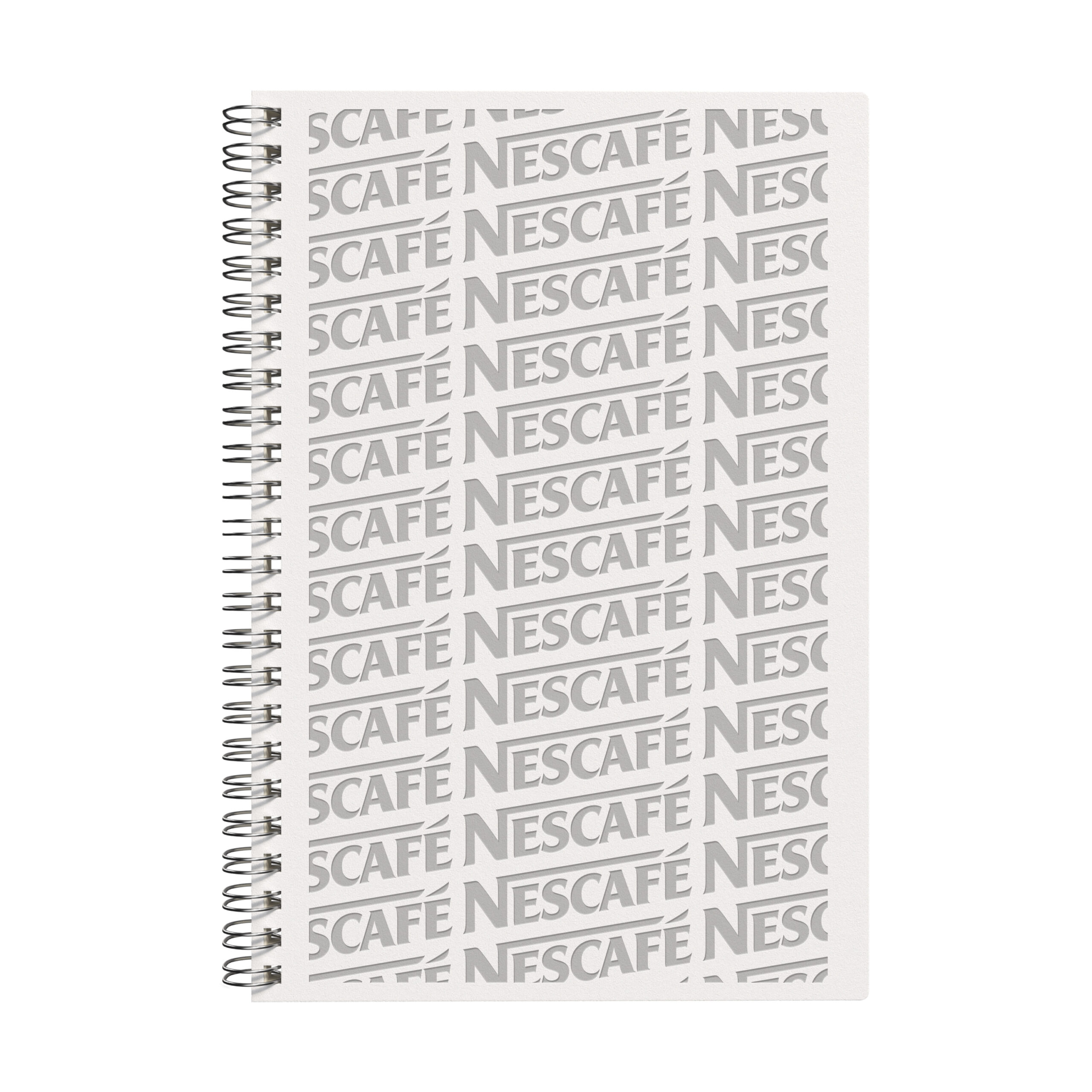 Branded SPIRAL NeoSkin JOURNAL White