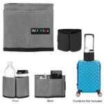 Custom Branded Travel Luggage Beverage Caddy