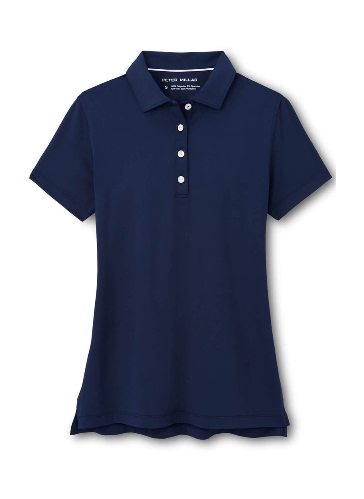 Branded Peter Millar Women’s Button Polo Navy
