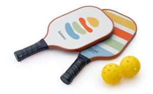 Branded Pickleball Set Black