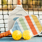 Custom Branded Pickleball Set - Brown