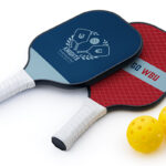Custom Branded Pickleball Set - White