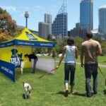 Custom Branded 10′ Standard Tent Kit (Full-Bleed Dye Sublimation)
