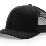 Branded Richardson Sports 112 Trucker Hat Black