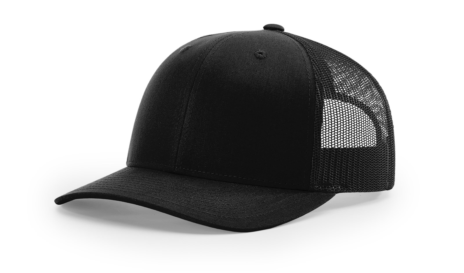 Branded Richardson Sports 112 Trucker Hat Black