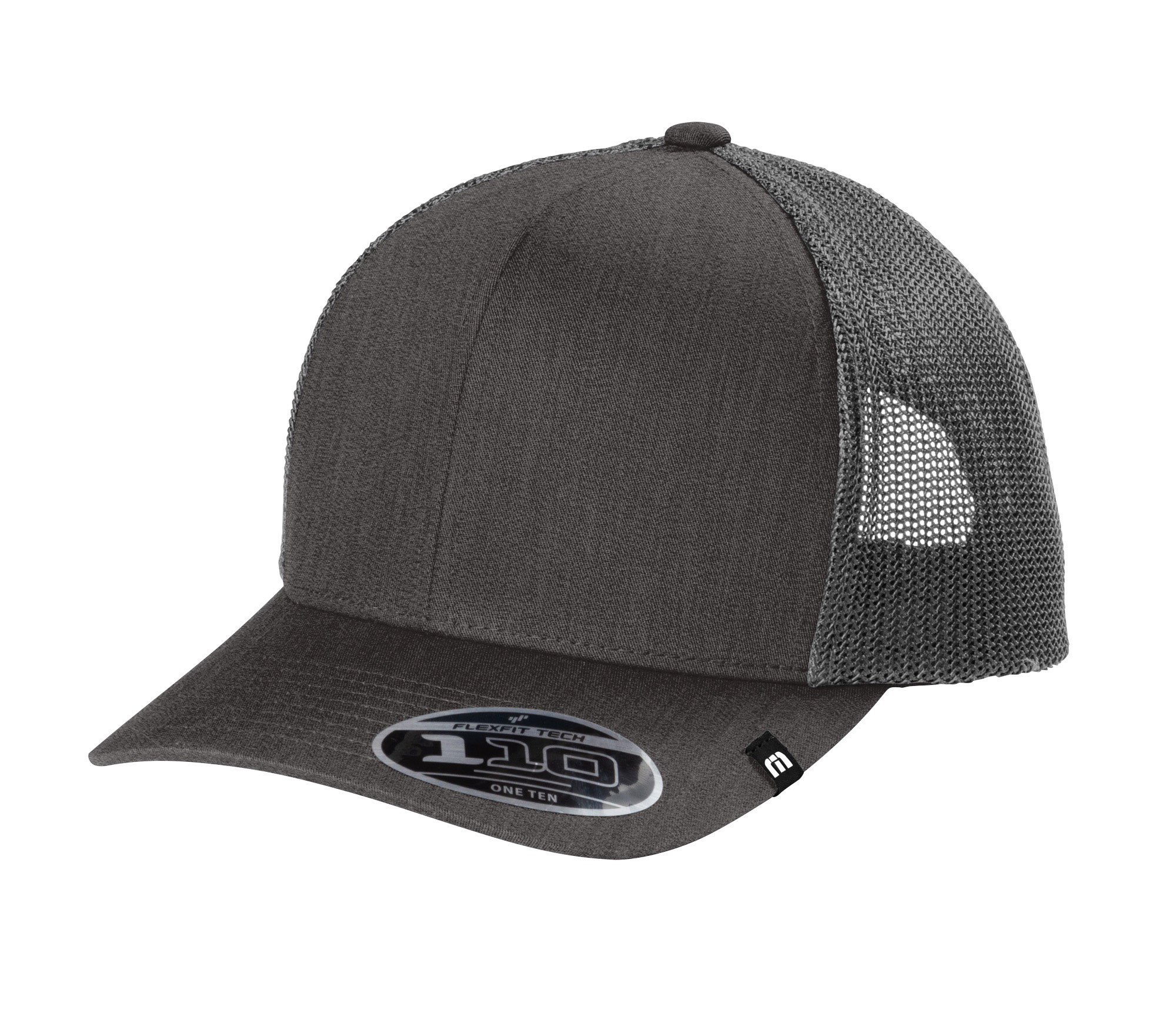 Branded TravisMathew Cruz Trucker Cap Black Heather