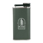 Branded Stanley Easy Fill Wide Mouth Flask 8 oz Green