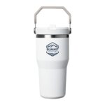 Branded Stanley IceFlow™ Flip Straw Tumbler 20 oz Frost