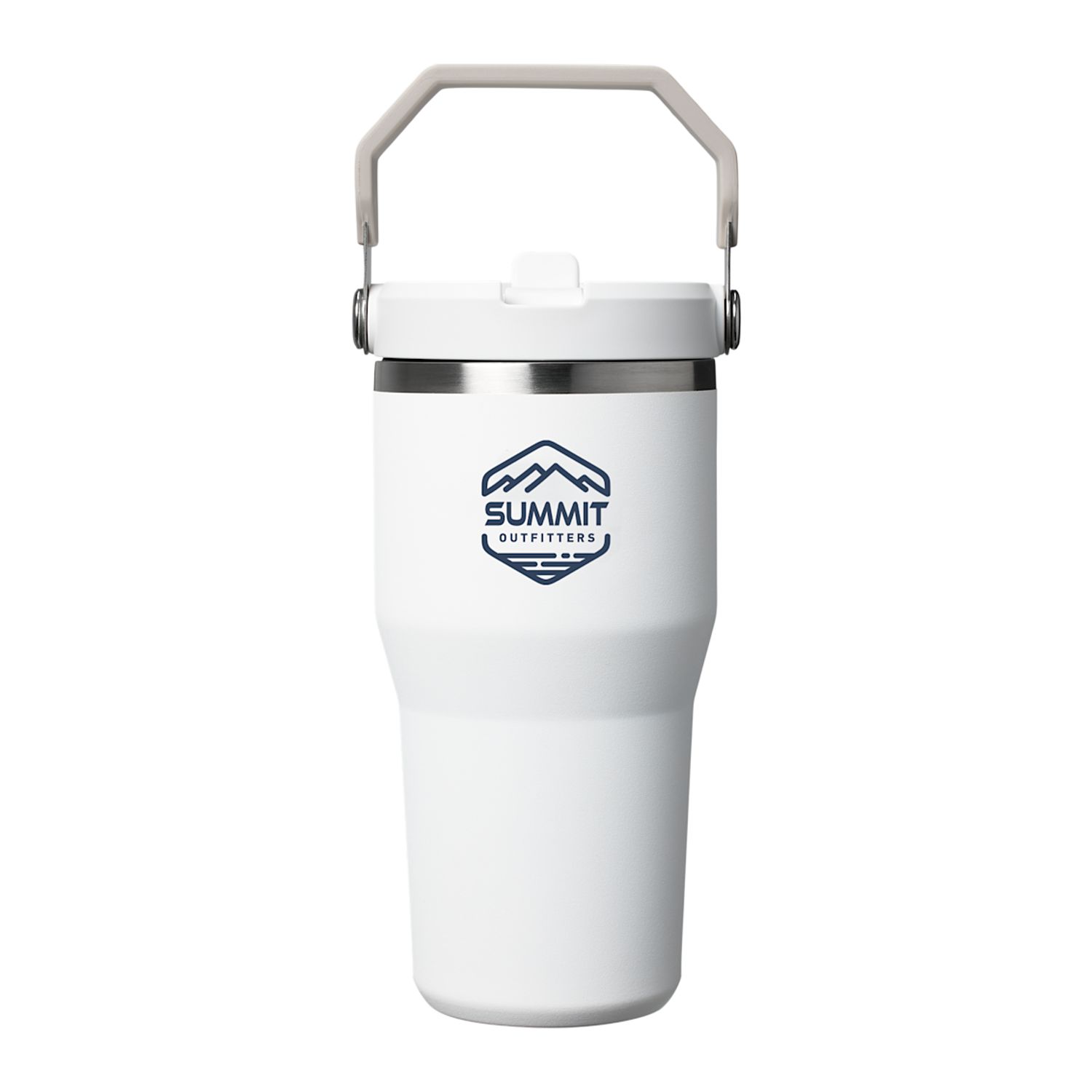 Branded Stanley IceFlow™ Flip Straw Tumbler 20 oz Frost