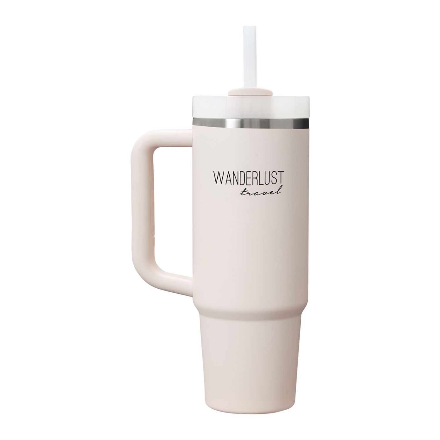Branded Stanley Quencher H2.O FlowState™ Tumbler 30 oz Rose Quartz