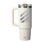 Branded Stanley Quencher ProTour Flip Straw Tumbler 30 oz Cream