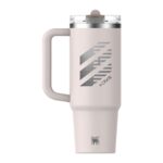 Branded Stanley Quencher ProTour Flip Straw Tumbler 30 oz Rose Quartz