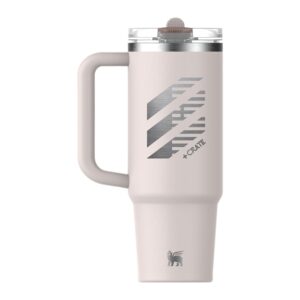 Branded Stanley Quencher ProTour Flip Straw Tumbler 30 oz Rose Quartz